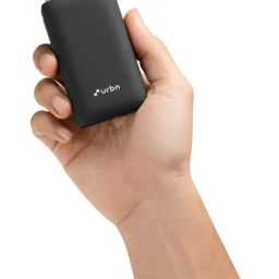 URBN 10000 mAh Type C Lithium ion Premium Black Edition Nano Power Bank, 20W Fast Charging (Black)-image-50