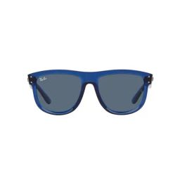Ray-Ban Reverse  |Transparent Navy Blue Sunglasses (0RBR0501S|Square|Blue Frame|Blue Lens)-picture-9