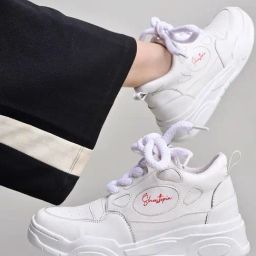 Shoetopia Kids White Sneakers-image-96