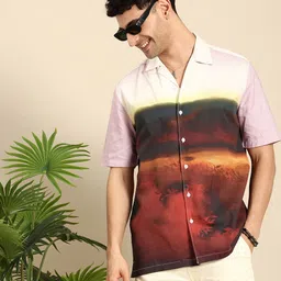 Mast & Harbour Graphic Printed Casual Shirt-picture-11
