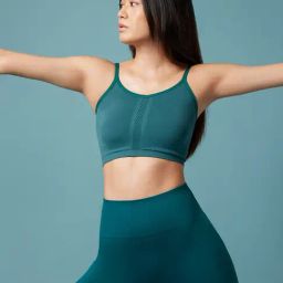 Feier Dark Turquoise Sports Bra-image-12