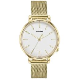 Sonata 87045YM02W Elegant Essentials Analog Watch for Women-image-35