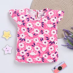 YK X Tinyo Girls Floral Printed Cotton Top-picture-32