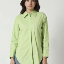 Remanika Green Cotton Shirt-image-78