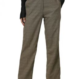 Van Heusen Grey Checks Trousers-picture-44