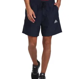 Adidas M SL CHELSEA Blue & White Regular Fit Shorts-image-23