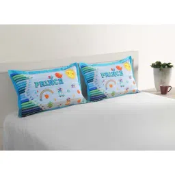 Swayam Multicolor Cotton 210 TC Kids Pillow Covers - Set of 2-12