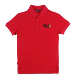Gini & Jony Kids Red Solid Polo-picture-6