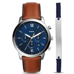 Fossil FS5708SET Neutra Analog Watch for Men with Bracelet Set Combo-image-9