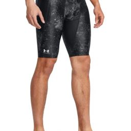 Under Armour Black Comfort Fit Printed Sports Shorts-image-31