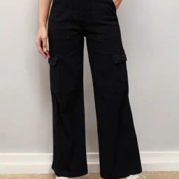 Dolce Crudo Black Denim Solid Jeans-image-15