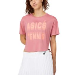 Asics Pink Half Sleeve T-Shirt-image-6