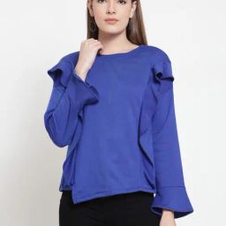 Belle Fille Blue Full Sleeves Sweatshirt-image-46