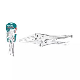 Total THT19902 228.6 mm(9 Inch) Carbon Steel Long Nose Locking Plier-40