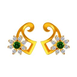 P.C. Chandra Jewellers 14k Gold Earrings for Women-image-24