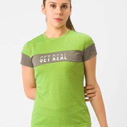 Globus Green Graphic Print Sports T-shirt-image-24