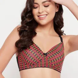 Clovia Multicolor Printed Full Coverage T-Shirt Bra-image-14