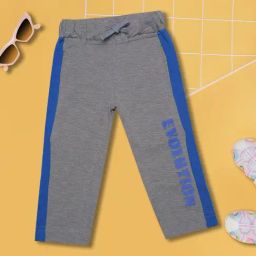 Dollar Boys Grey Textured Capri-image-40