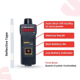 Systems Tech HTM 560 Non Contact & TM 801 Digital Panel Mount Tachometer with Digital Tachogenerator Sensor image 5