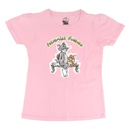 Tom & Jerry Pink Regular Top-image-16