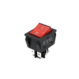 KCD2-201N-B-Illuminated Rocker Switch DPST-4Pin(ON-OFF) image 1