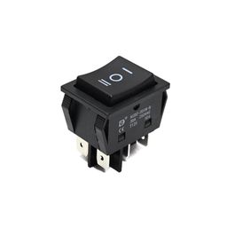 KCD2-203-B-Rocker Switch DPDT-6Pin(ON-Off-ON)KCD2-203-B-Rocker Switch DPDT-6Pin(ON-Off-ON) image 1