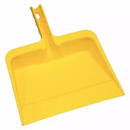 TOUGH GUY Polyethylene Handheld Dust Pan Yellow 4-1/4 inch Handle Length, 48LZ18-image-80