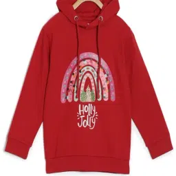 The Mom Store Girls Red Printed Sweatshirt - Pack Of 3-picture-43