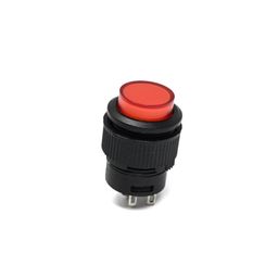 R16-503AD-Plastic Round Latching Switch with LED-2Pin(OFF-ON) image 1