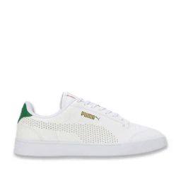 Puma Men's Shuffle one8 V4 Better White Casual Sneakers-image-6
