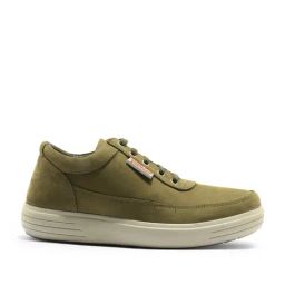 Woodland Men's Olive Green Derby Shoes-image-78