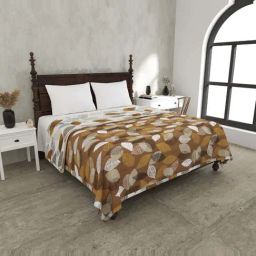 JaipurFabric Brown Mulmul Cotton 150 GSM Reversible Ac Dohar-image-26