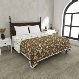 JaipurFabric Wood Mulmul Cotton 150 GSM Reversible Ac Dohar-image-53