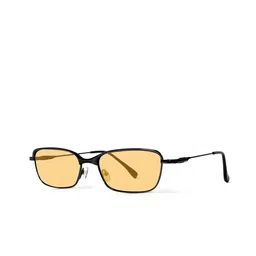 Woggles Unisex Rectangle Sunglasses with UV Protected Lens WOCV-MRC-54018C5 image 3
