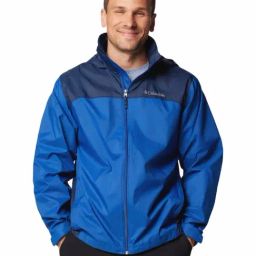 Columbia Mens Navy Blue Glennaker Lake II Rain Jacket-image-85