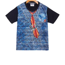 Duke Boys Blue Printed Round Neck T-shirt-image-27