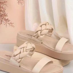 Metro Women's Beige Casual Wedges-image-25