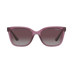 Vogue Eyewear Purple Rectangular Polarized Sunglasses for Women-42