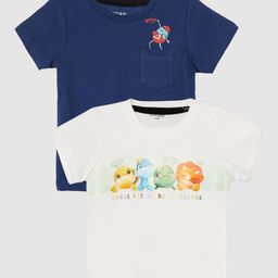 Juniors by Lifestyle Boys Pack of 2 Printed T-shirts-image-94