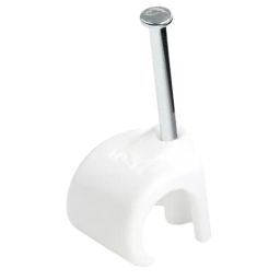 StarTech.com Cable Clip White Polyethylene with Nail 14 mm Max. Bundle, CBMNMCC4 (Pack of 100 Pcs)-image-34
