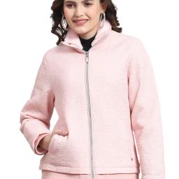 Monte Carlo Pink Regular Fit Jacket-image-97