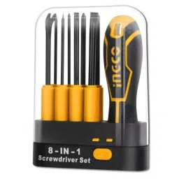 Ingco AKISD0901 8 IN 1 Aluminium Screw Driver Set (Set of 8)-42