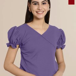 Tromko Puff Sleeve Top-image-91