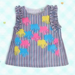 MINIKLUB Kids Multicolor Striped Top-image-68