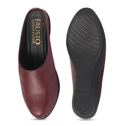 FAUSTO Women PU Mules image 4
