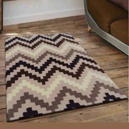 Presto Brown Wool Hand Tufted Carpet-picture-15
