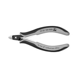 Knipex 120 mm Precision Electronics Side Cutter 79 02 120 ESD-image-91