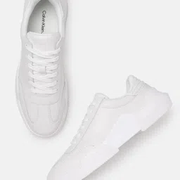 Calvin Klein Men Leather Sneakers-image-31
