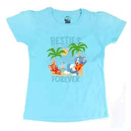 Tom & Jerry Blue Regular Top-image-17