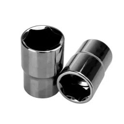 Ingco HHAST12181 50BV30 18 mm 12.7 mm (1/2 Inch) Dr.6pt Hexagonal Socket Black Nickle Plated-19